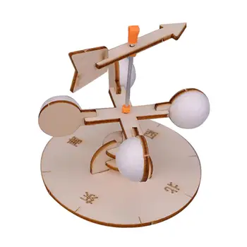Наборы игрушек с деревянными флюгерами для координации рук и глаз, 3D-головоломка для сборки