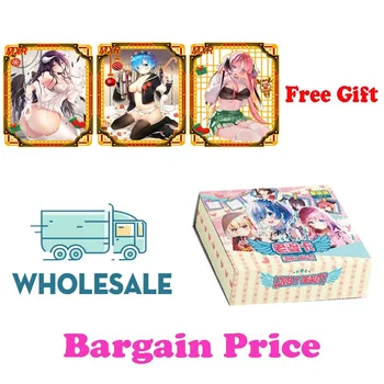 Выгодная цена Оптовая Продажа Карты Lovely Beauty Collection С бесплатной металлической карточкой Купальник Waifu Booster Box Игрушки Doujin и подарки для хобби