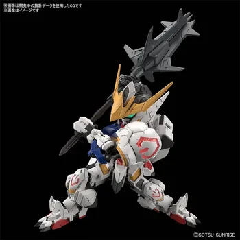 Bandai Mgsd 1/200 Asw-G-08 Gundam Barbatos Model Kit Коллекция Фигурек из Аниме В Сборе Модель Статуи Декор Игрушки Подарки Изображение 2