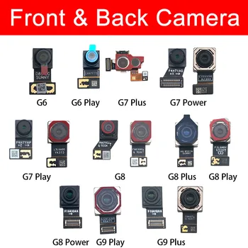 Задняя Камера Заднего вида и Фронтальная Камера Для Motorola Moto G6 G7 G8 G9 Play G7 Plus G9 Power Основной Небольшой Модуль Камеры Запчасти Для Ремонта