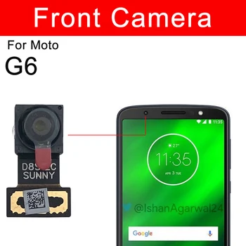Задняя Камера Заднего вида и Фронтальная Камера Для Motorola Moto G6 G7 G8 G9 Play G7 Plus G9 Power Основной Небольшой Модуль Камеры Запчасти Для Ремонта Изображение 2