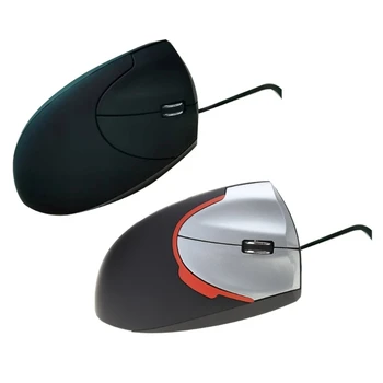 Эргономичная оптическая игровая мышь для ПК с 3 кнопками, вертикальная мышь для ПК /ноутбука