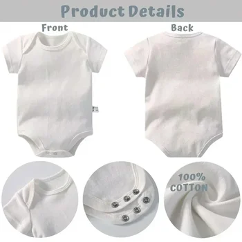 Детская одежда, боди для новорожденных, комбинезон для мальчиков и девочек, Ползунки с короткими рукавами с Микки Маусом Disney, комбинезоны от 0 до 12 месяцев Изображение 2