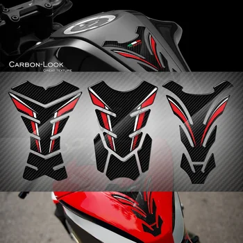 Для Suzuki SV1000 SV 1000 Отличительные знаки 3D наклейка-протектор бака мотоцикла в виде карбона Изображение 2