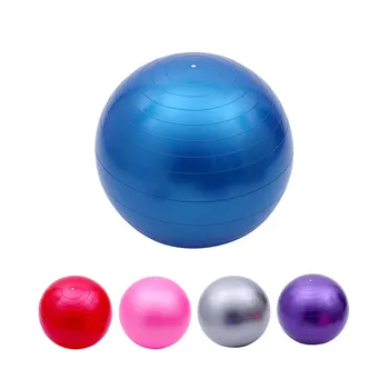 мяч для упражнений для йоги 45 см, спортивный мяч для пилатеса, мяч для йоги из ПВХ Balance с насосом для тренировки стабильности баланса.