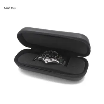 Прямоугольный EVA-футляр для портативных наушников-вкладышей на молнии для кармана для часов Изображение 2