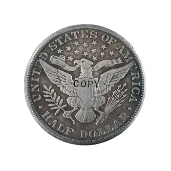 Копировальные монеты в полдоллара США 1899 года. Изображение 2