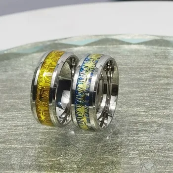 Винтажное готическое мужское кольцо из нержавеющей стали, инкрустация серебристыми пауками, индивидуальный хип-хоп панк подарок на Хэллоуин Изображение 2