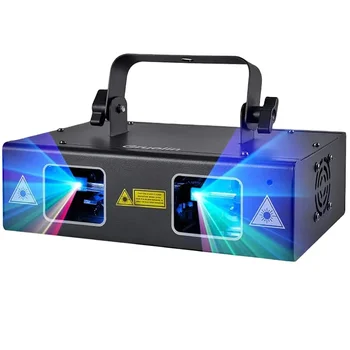 Скидка Rgb Полноцветная лазерная сцена для вечеринки Светомузыка со звуком с активацией Dmx-управления Dj s для дискотеки   