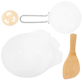 Кухонные принадлежности Походная посуда Пластиковая миска для костра из полипропилена с длинной ручкой