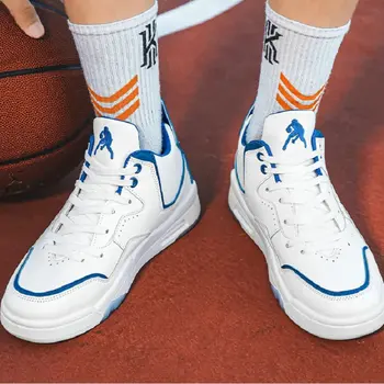 Кроссовки Модные Оригинальные баскетбольные туфли люксового бренда, мужская спортивная обувь для бега, смешанные цвета, пара повседневных массивных кроссовок