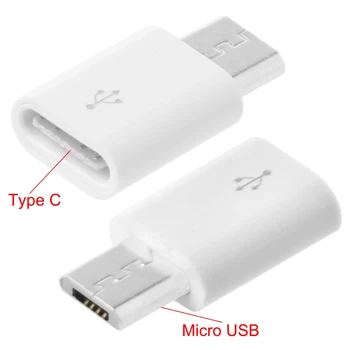 Адаптер USB C-Micro USB (женский) - Micro USB (мужской) Разъем для устройства Dropship