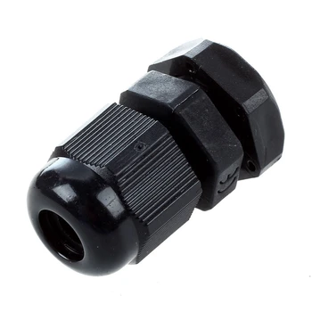 400 шт. черного пластикового водонепроницаемого кабельного вводного разъема PG7