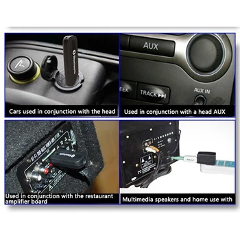 Автомобильный Bluetooth AUX Аудиоприемник для Fiat Punto 500 Infiniti FX35 FX37 EX25 Jeep Cherokee Comanche Изображение 2