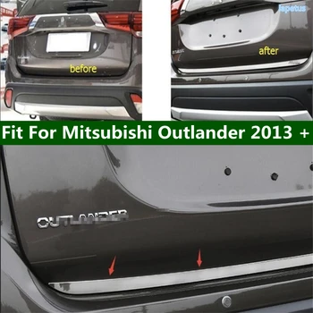 Молдинг, накладка на ручку двери багажника, Акцентный Гарнир, Стиль Отделки крышки заднего багажника для Mitsubishi Outlander 2013 - 2019