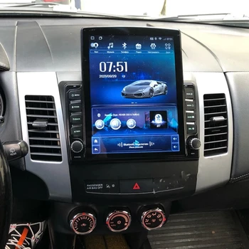 128G для Mitsubishi Outlander 2006-2012 Android Автоматическая навигация GPS Стерео WIFI Автомагнитола DVD Мультимедийный видеоплеер Головное устройство