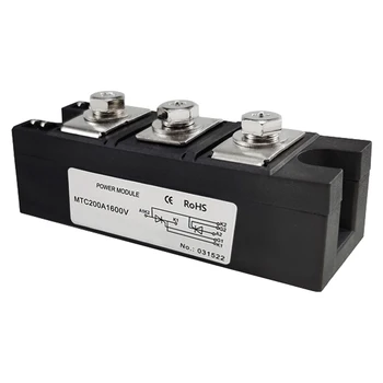 Тиристорный модуль MTC Выпрямитель 200A MTC200A 1600V Аксессуары для плавного пуска Регулятор переключения