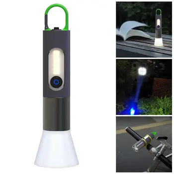 Практичный Алюминиевый, устойчивый к атмосферным воздействиям светодиодный фонарик, карманный фонарик для кемпинга.