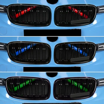 Накладка На Переднюю Решетку Радиатора Автомобиля BMW 5 6 7 Серии F10 F11 F12 F13 F18 F01 F02 F03 F04 F06 F07 X1 F48 X2 F39 Аксессуары Изображение 2