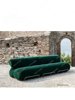 Креативное кресло для отдыха в гостиной в стиле ретро, клубный диван для проживания в семье в отеле Изображение 2