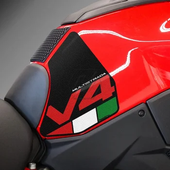 Для Ducati Multistrada V4 1100 Sport 1100S 2021-2022 Наклейка Мотоцикл Противоскользящая Боковая Накладка На Бак Защита Колена Сцепление Коврик