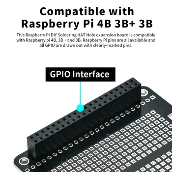 DIY Прототип Платы расширения Raspberry Pi PCB Shield Совместим с платой Raspberry Pi 4B/3B/3B для начинающих проектов DIY Изображение 2
