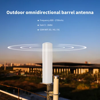 антенна omni mimo 5g cpe pro наружная антенна 5g 600-3800 МГц с высоким коэффициентом усиления 20dbi антенна для маршрутизатора 5g cpe pro Изображение 2
