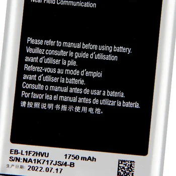 НОВАЯ Сменная Батарея EB-L1F2HVU Для Samsung Galaxy Nexus I9250 I557 I515 Аккумулятор для Телефона 1750 мАч Изображение 2