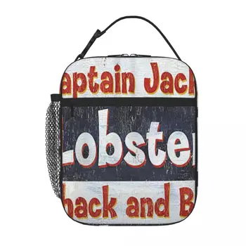 Captain Jacks Lobster Shack Debbie Dewitt Lunch Tote Сумки Для Ланча Lunchbox Bag Термосумка Для Еды