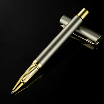 Пластиковая ручка для подписи, подарочная ручка для бизнеса, пластиковая гелевая ручка многоразового использования, пишущая плавно с точкой 0,5 мм Изображение 2