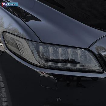 2 шт., защитная пленка для автомобильных фар, прозрачная черная наклейка из ТПУ для Lincoln Continental 2016-по настоящее время Аксессуары