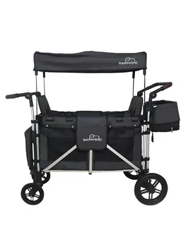 Удлиненная коляска для сидения и сна, детский двухместный походный автомобиль
