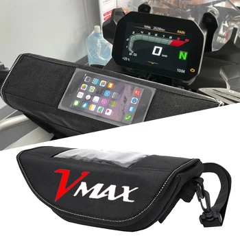 Для YAMAHA VMAX V MAX vmax Аксессуары для мотоциклов Водонепроницаемая сумка для хранения Сумка на руль Дорожная сумка для инструментов