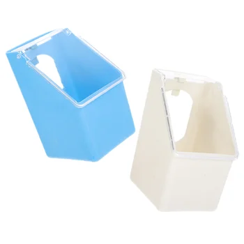 2шт контейнер для кормления голубей пластиковая подвесная кормушка для голубей коробка для кормления голубей
