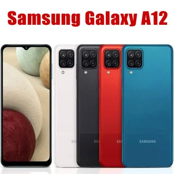 Оригинальный Разблокированный Samsung Galaxy A12 Mobile 6,5 