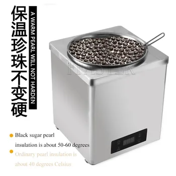 Машина для приготовления тапиоки Pearls с сохранением тепла Электрическая 3Л 7Л Подогреватель пищи для рисового супа Bubble Tea Boba Изображение 2