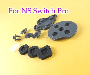 Замена поперечной кнопки ABXY, токопроводящей резиновой прокладки для контроллера Nintend Switch Pro для контроллера NS Pro, силиконовой кнопки