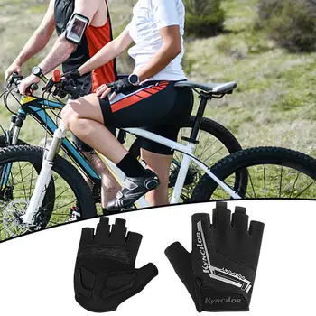 Велосипедные перчатки с полупальцами Велосипедные перчатки Спортивные велосипедные велосипедные перчатки Противоскользящие перчатки для горных велосипедов Спортивные велосипедные велосипедные перчатки Изображение 2