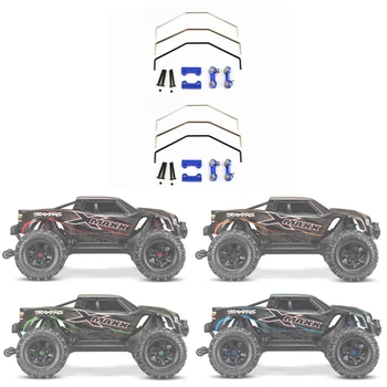 Металлический комплект стабилизаторов поперечной устойчивости спереди и сзади для 1/5 модернизации радиоуправляемого автомобиля Traxxas X-Maxx XMAXX, Запчасти и Аксессуары Изображение 2