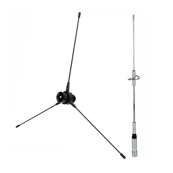 2 Комплекта электронных запасных частей: 1 Комплект антенны UHF-F 10-1300 МГц Антенна и 1 Комплект двухдиапазонной антенны UHF / VHF 144/430 МГц 2.15