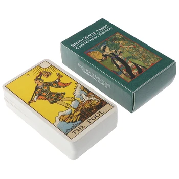 1 коробка Карточных игр Mini Tell Story Magical Smith Tarot Cards Издание Колоды Таинственных карт Таро Настольная игра 78 Карт Изображение 2