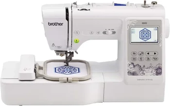 Летняя скидка 50% на швейно-вышивальную машину Brother SE600, 80 рисунков, 103 встроенных стежка