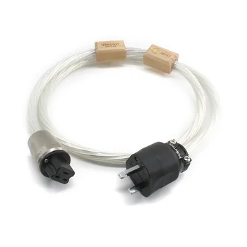 1,5-метровый эталонный кабель питания DIN 2 для Великобритании с разъемом питания IEC 20A, аудиокабель питания HIFI Изображение 2
