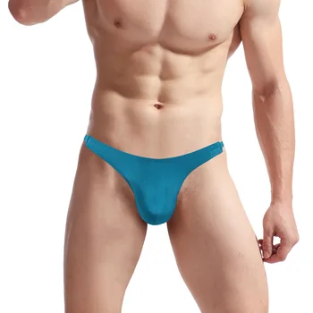 Новый продукт, Мужское нижнее белье, Хлопковый сексуальный бандаж для геев, Дышащие Мужские Трусики-стринги Изображение 2