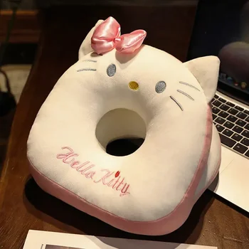 Kawaii Sanrio Аниме Hello Kitty Офисная Подушка для сна My Melody Cinnamoroll Милая Мультяшная Студенческая Дышащая Подушка для сна