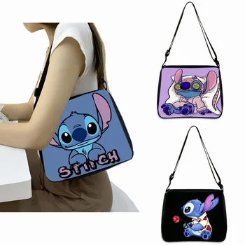20x24 см, Женская сумка с героями аниме Disney Лило и Стич, модные многофункциональные повседневные рюкзаки для девочек