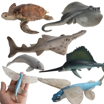 Реалистичные модели морских обитателей, Крабы, модели осьминогов, Обучающие симуляторы для детей, детские игрушки, подарки Изображение 2