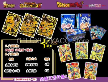 One Case Dragones Ball Cards Booster TCG Коллекция Японского аниме Редкая упаковка Семейные настольные игры для вечеринок Детские игрушки Подарок на день рождения Изображение 2
