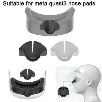 Носовые Накладки Для Meta Quest 3 Портативная EVA Прочная Силиконовая Оболочка Box Дорожный Защитный Чехол Для Переноски VR-Аксессуаров Meta Quest3
