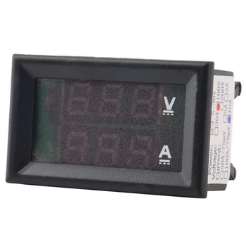 Цифровой измеритель напряжения Dc100v 10A Вольтметр Амперметр и 3S 40A 18650 Плата защиты зарядного устройства для литий-ионной батареи Изображение 2